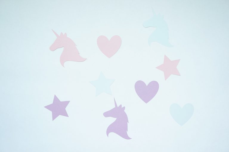 DIY Unicorn Garland