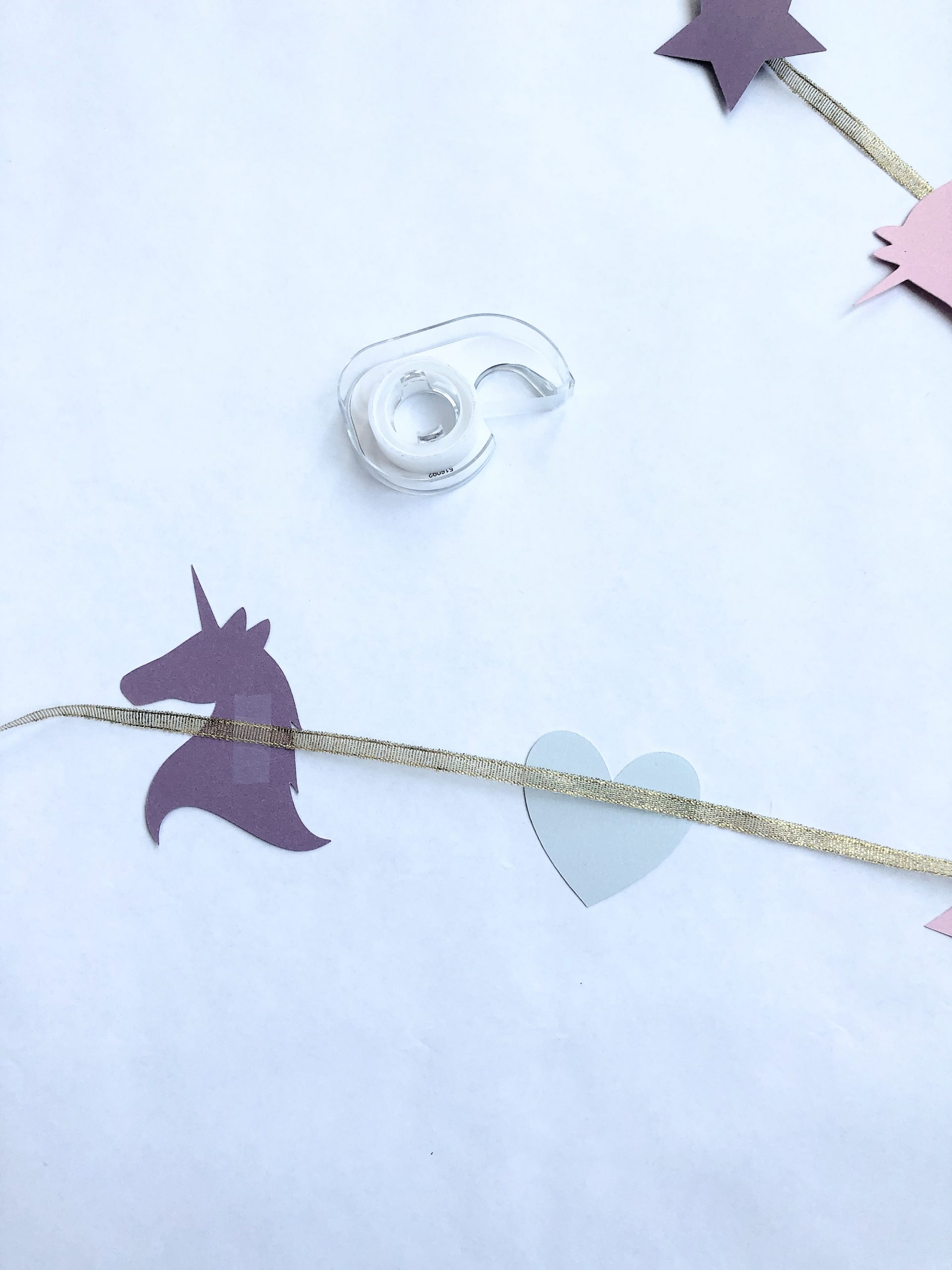 DIY Unicorn Garland