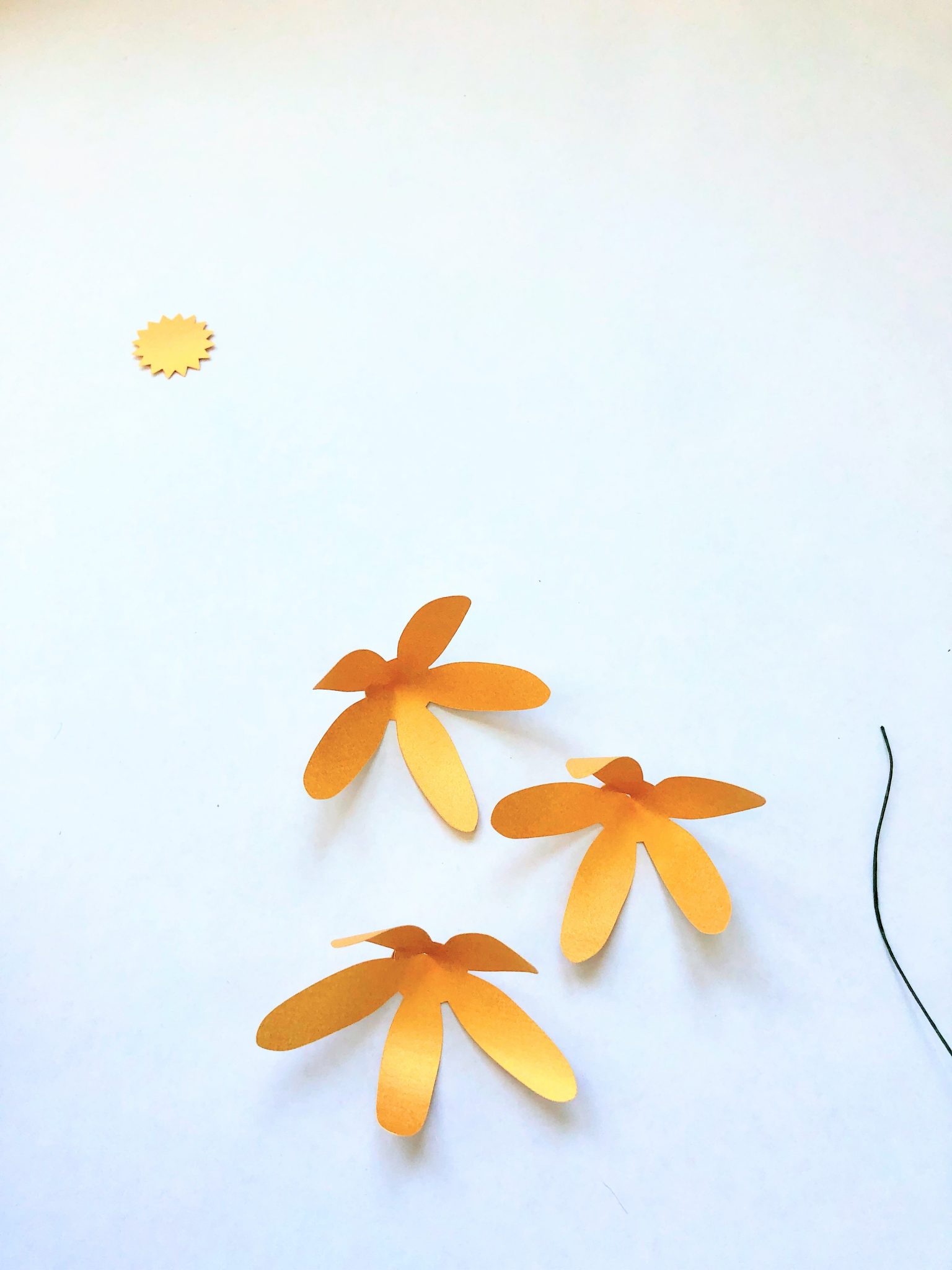 Bouquet of Paper Flowers - 7 Free Templates