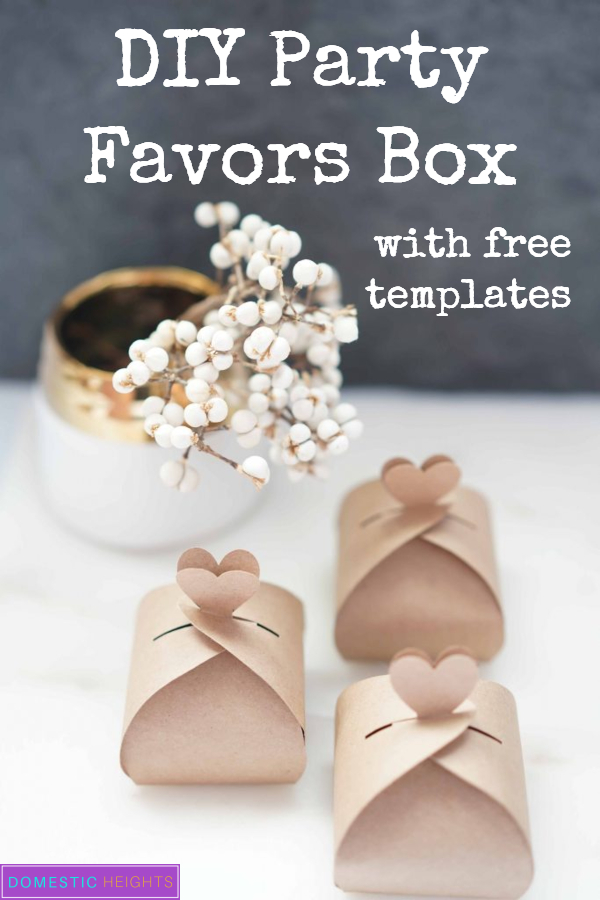 Favor Box Template To Print Favor Box Template To Print