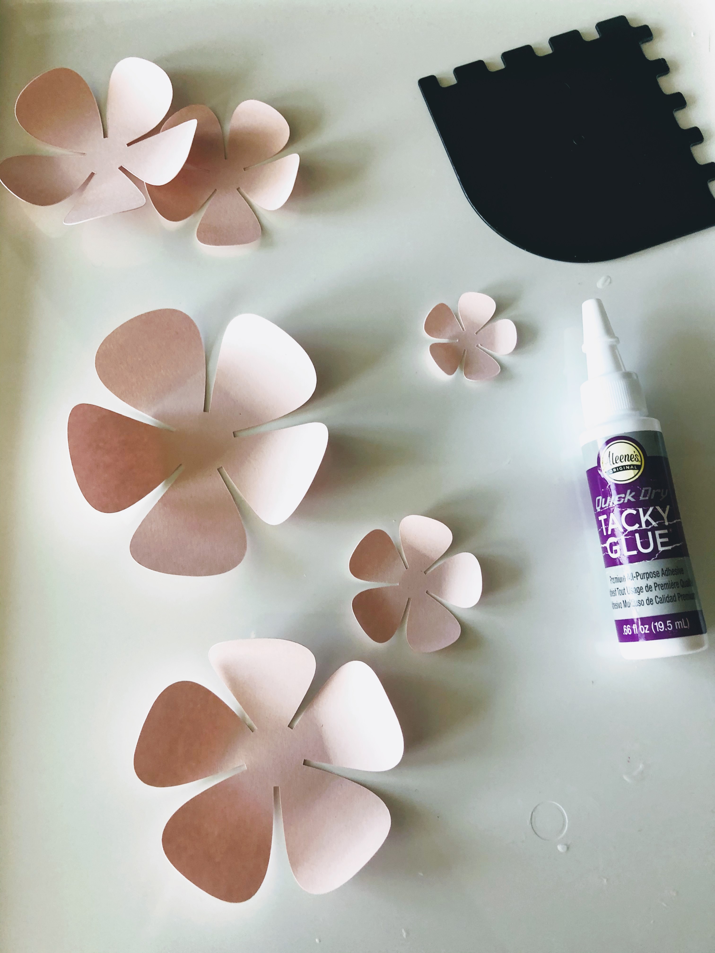 5 Petal Flower Template - DOMESTIC HEIGHTS