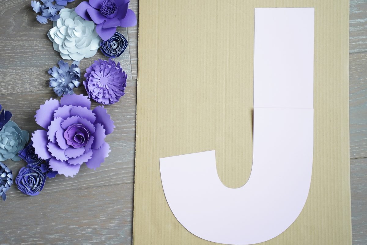 Floral Letters DIY
