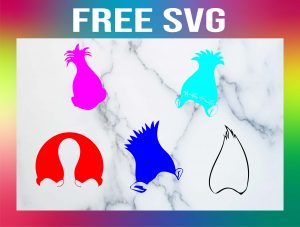 Free Troll Hair SVG