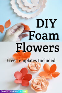 Foam Flowers DIY