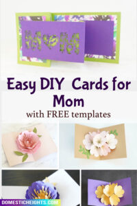 9 Creative DIY Birthday Card Ideas For Mom with Free Templates